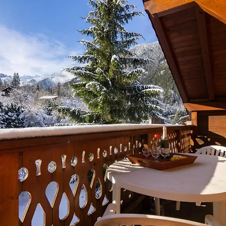 Les Drus118- 3br Alpine View Balcony & Parking For 6 - Happy Apartamento *