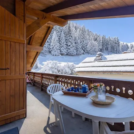Les Drus118- 3br Alpine View Balcony & Parking For 6 - Happy *